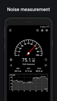 Sound meter  SPL & dB meter android App screenshot 4